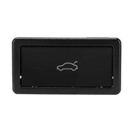 A4 A6 A7 A8 Bakluke Trunk Bryter Trykknapp 3D0959831D - Svart ABS Erstatning