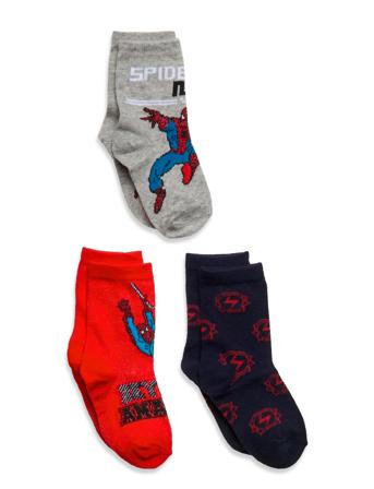 3 Pack Socks Socks & Tights Socks Multi/mönstrad Spider-man