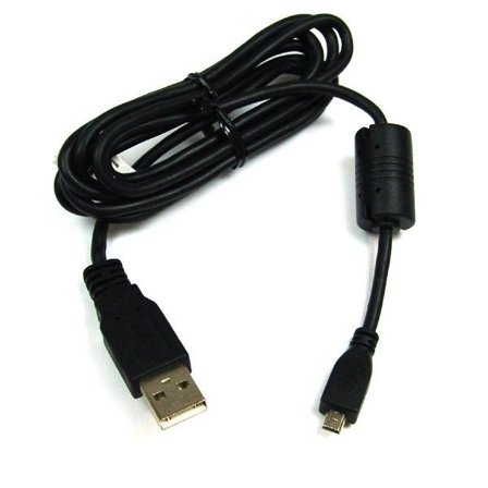 UC-E6 USB-kabel - 1,5 meter datakabel til Nikon, Panasonic, Casio osv.