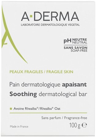 Aderma Les Indispensables Pane Dermatologico Lenitivo 100 g