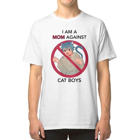 JAG ÄR EN MAMMA MOT KATTPOJKAR T-shirt S
