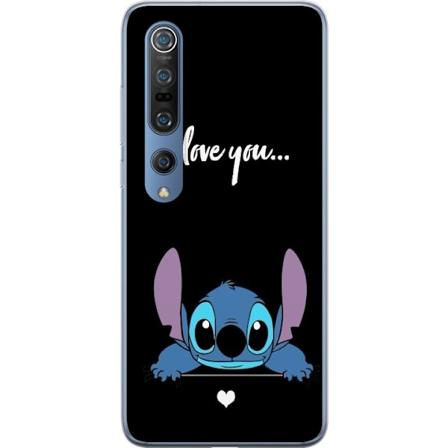 Xiaomi Mi 10 Pro 5G Gennemsigtig cover Stitch Jeg Elsker Dig