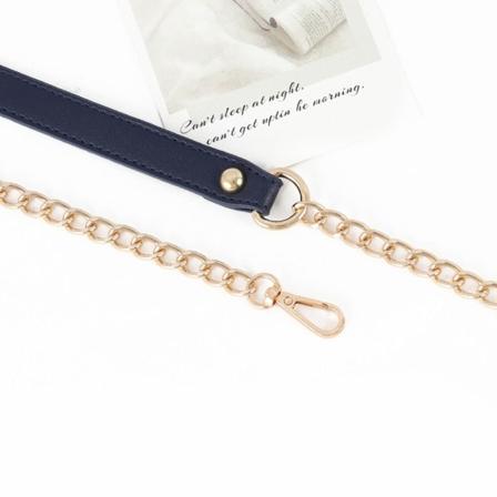 120cm Laukkuketjut Olkalaukun hihnat TUMMUN SININEN dark blue