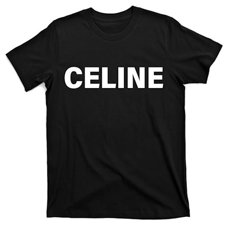Celine-nimellä painettu T-paita