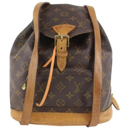 Louis Vuitton Vintage, Pre-owned Canvas louis-vuitton-bags Bruin, unisex, Maat:ONE Size
