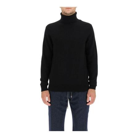 Agnona, Turtlenecks Czarny, Mężczyzna, Rozmiar: M