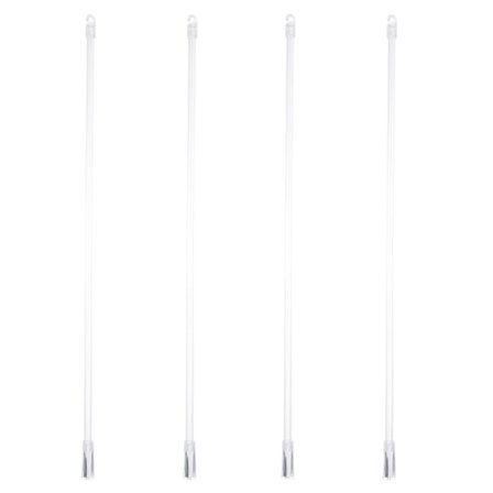 4 stk. Plastik 43 cm Persienne Stænger Vertikale Persienner Reservedele Lange Vindues Persienne Pinde