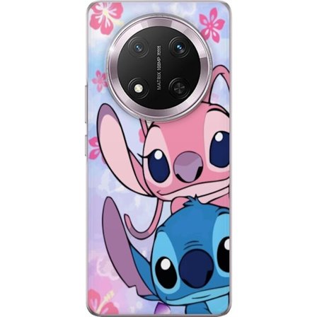 Kompatibelt Mobilskal till Honor Honor Magic7 Lite Stitch & Angel