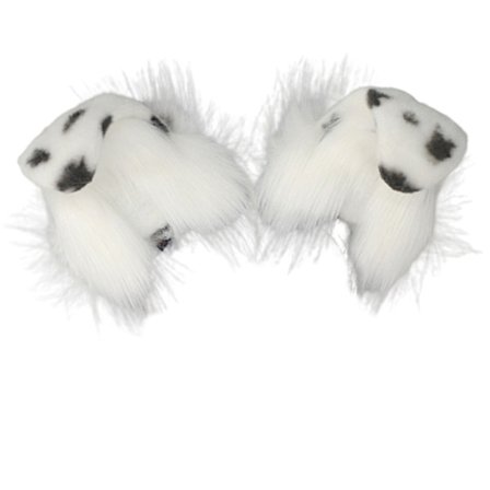 Hårbøjle med hvalpeører, elektrisk bevægelig øreformet hårbøjle, aftagelig til kvinder og piger