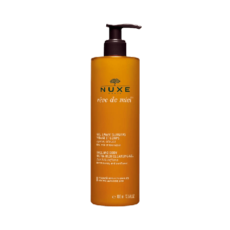 NUXE Rêve de miel Face and Body Ultra-rich Cleansing Gel, 400 ml Rengöring Dam