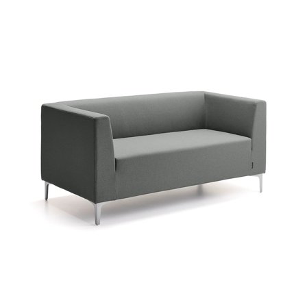 2-personers sofa CASUAL, stof CURA, antracit