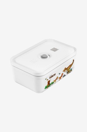 ZWILLING - Vakuumlåda / lunchlåda L Fresh & Save Dinos - Vit - Förvaringsburkar - Från Homeroom