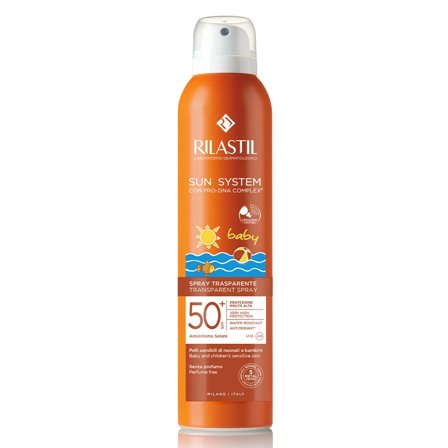 Rilastil Sun System Baby Spray Trasparente Solare SPF 50+ Corpo