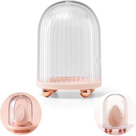 Beauty Blender Hållare, Makeup Sponge Blender torkställning och Beauty Blender Sponge Storage Display, Pink Sunmostar