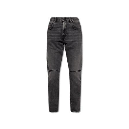 Diesel D-Strukt jeans , Grijs , Heren , Maat: W32 L30
