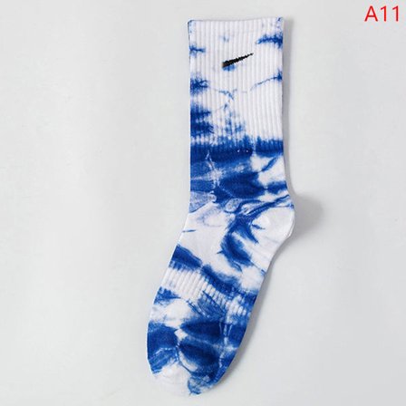 Tie-dye Socks European and Street Ins Hip-hop Tide Brand Coupl