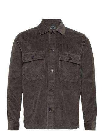 Cotton Corduroy Steve Shirt Grey Mads Nørgaard