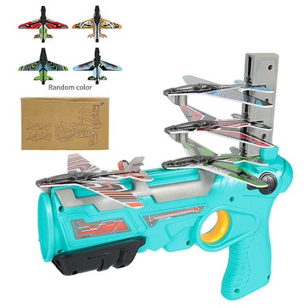 Skumfly Launcher Leke for Barn Katapult Flypistol Utendørs Flying
