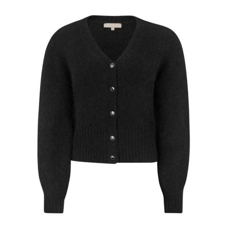 Soft Rebels SRStinne V-neck Knit Cardigan Sort, Dame Cardigans