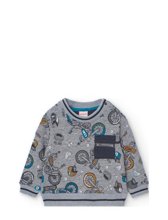 Boboli | Fleece Sweatshirt Printed For Baby -Bci | 110