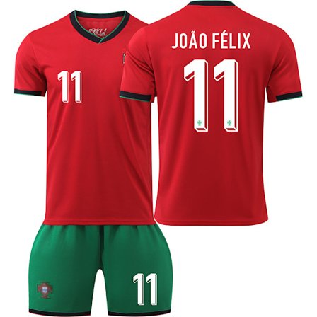2425 Portugal Jersey UEFA Euro Barn Jersey Set No.11 João Félix