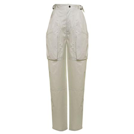Isabel Marant Étoile, Straight Trousers Biały, Kobieta, Rozmiar: S