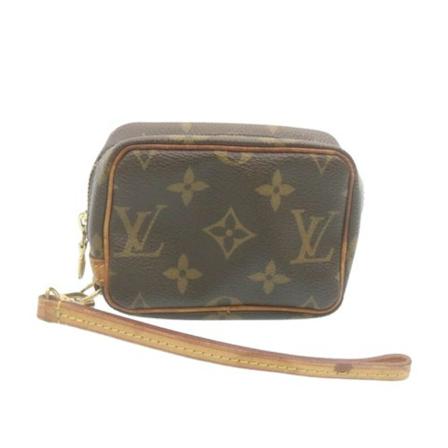 Louis Vuitton Vintage, Pre-owned Trousse Wapity Bruin, Dames, Maat:ONE Size