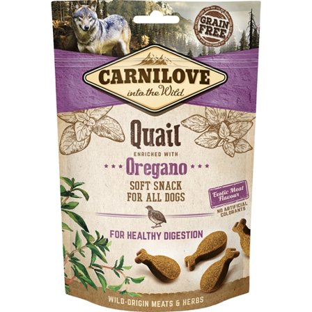 Carnilove Dog Semi Moist Snack Quail, 200g