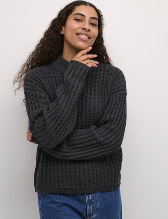 Kaffe Kabess Pullover - Black - XS