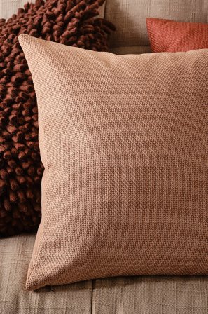 Jotex - Putetrekk 50x50 Cm Rosa - WEAVER - Kjøp Pynteputer & trekk hos Jotex