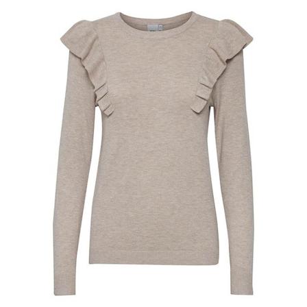 Ichi Blouses , Beige , Dames , Maat: XS