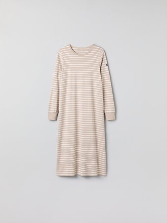 Voksen nattkjole - S - barneklær - beige - Polarn O. Pyret