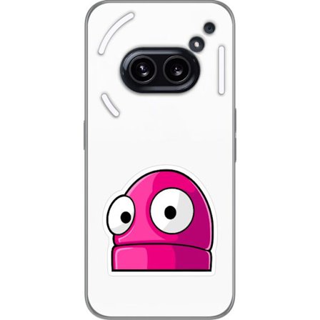 Kompatibel Mobilcover til Nothing Nothing Phone (2a) Plus Rosa tegneseriefigur med store øjne i legende og humoristisk stil