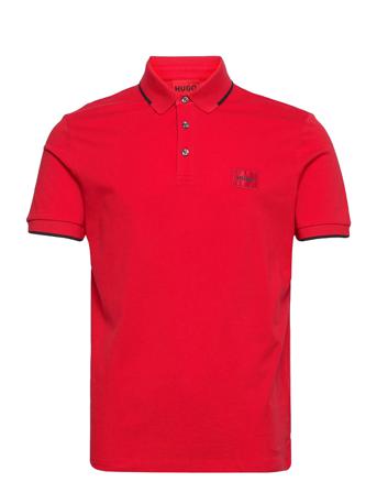 Deresino Polos Short-sleeved Röd HUGO