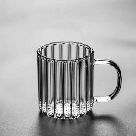 Klar tekopp Havremelk kaffekrus 350ML 350ML