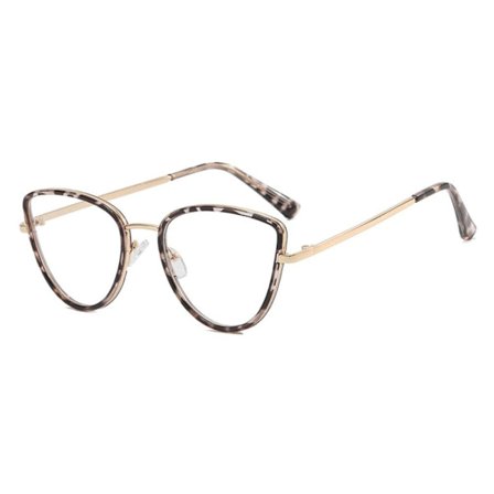 Anti-Blue Light Briller Overdimensionerede briller LEOPARD PRINT