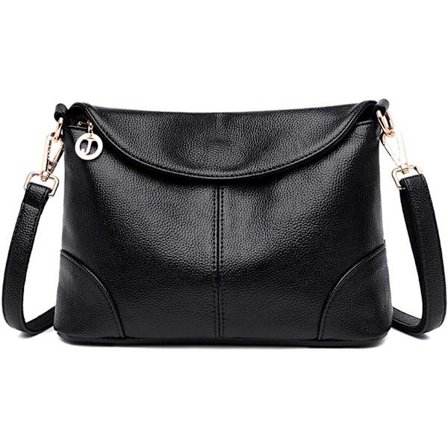 Læder Håndtaske Kvinder, Skuldertaske, Crossbody Taske, Anti-tyveri Taske til Kvinder, Premium Læder, Perfekt til Arbejde, Shopping og Rejser, 28*10*