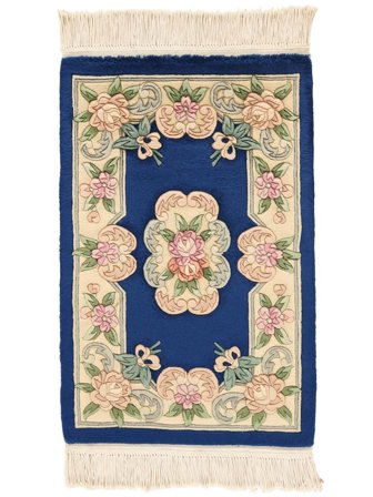 Medaljong Liten Kina 90 Line Matta 60X90 Ull