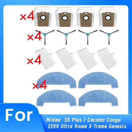 Til S5 Plus / 2299 Ultra Home X-Treme Støvsuger Tilbehør Ultra Tilbehør