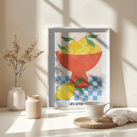 Les Citrons Poster 30x40 cm