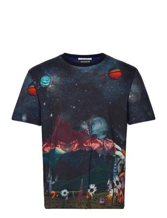 Scotch & Soda T-shirts Short-sleeved Multi/mønstret Scotch & Soda