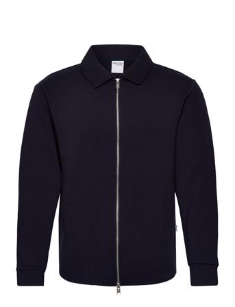 Slhemanuel Soft Full Zip Sweat Noos Navy Selected Homme