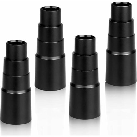 Dammsugarslangadapter 4 st Dammsugsslanganslutningar Dammsugarreducerare Dammsugsslang för Dammsugare Slipmaskin Sticksåg Bänkborr
