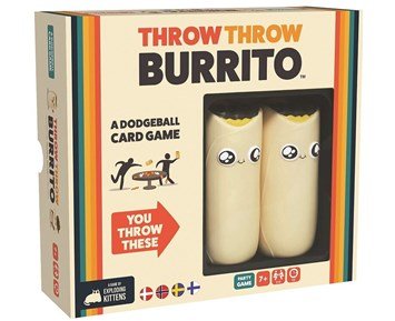 Exploding Kittens Throw Throw Burrito A Dodgeball Card Game (Nordic) - Throw Throw Burrito A Dodgeball Card Game