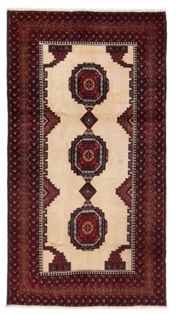 Oosters Beloutch Vloerkleed 94X176 (Wol, )