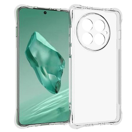 TPU-deksel for OnePlus 13 - Sklisikkert, transparent mobildeksel