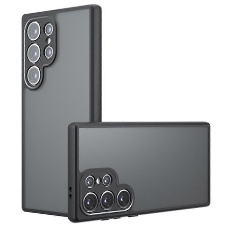 Drop-sikker TPU+PC mat bagside telefoncover til Samsung Galaxy S25 Ultra