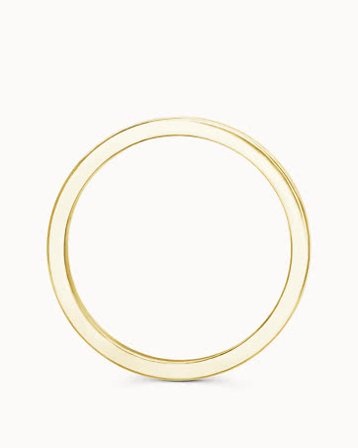 Glatt Ring Dame Lucy 18K Hvitt Gull 4Mm - Forlovelsesringer & Gifteringer hos Vanbruun