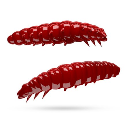 Libra Lures Larva 30 Garlic (15-pack) - Red