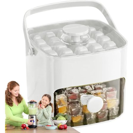 Fryslåda, portabel iskubform, picknickmöteskapacitet, camping,